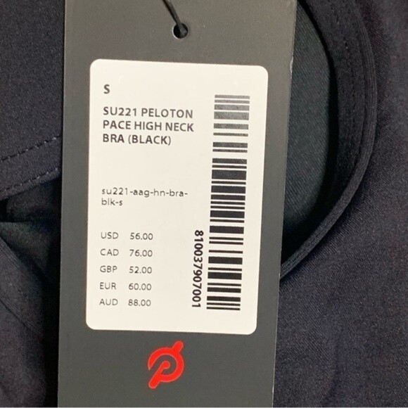 Peloton Pace High Neck Bra Small - Picture 6 of 6